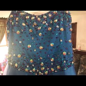 Girls Tiffany gown size 12